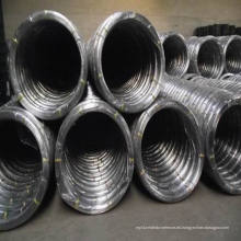 Alambre Oval Galvanizado para 2.4 X3.0 y 17X15, Alambre de Acero Galvanizado